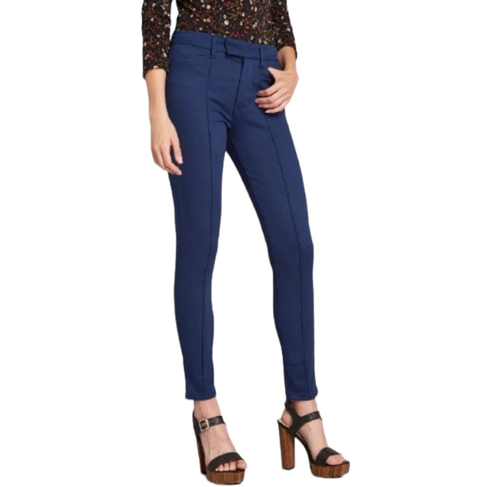 MODCLOTH woman's size 14 The Richmond straight leg midrise pockets ankle pants